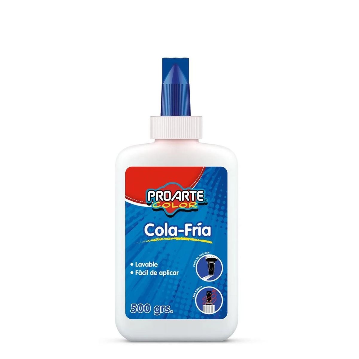 PROARTE - COLA-FRIA DE 500GRS  LAVABLE Y FACIL DE USAR