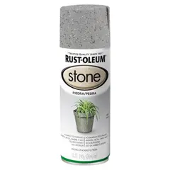 RUST OLEUM - Pintura Spray Efecto Piedra Texturizado Gris 430ml