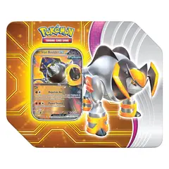 POKEMON - Pokémon Paradox Destinies Tin Iron Boulder Ex Inglés