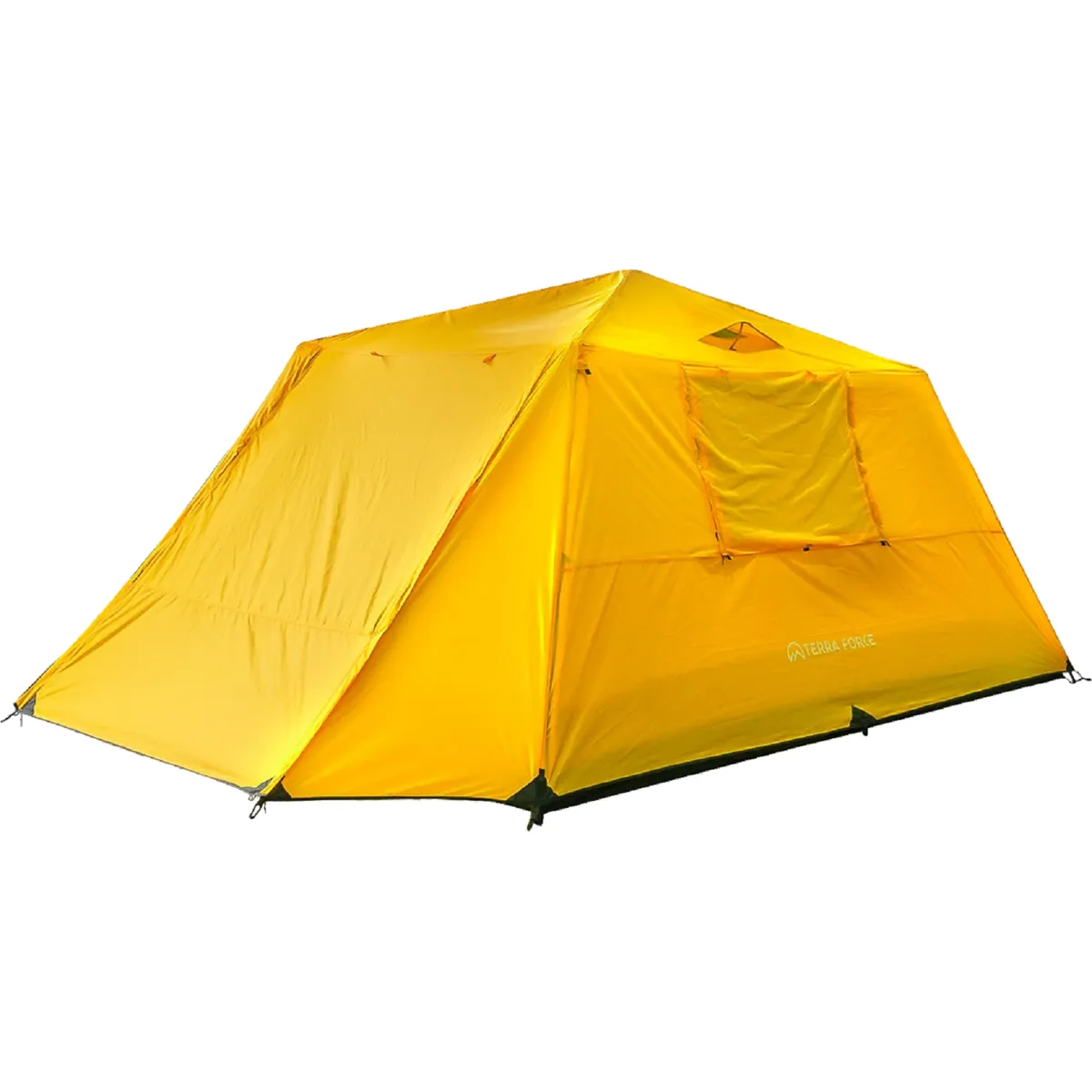TERRA FORCE - CARPA 3 ESTACIONES 8-10 PERSONAS STORM GUARD AUTO-FRESH 3K AMARILLO
