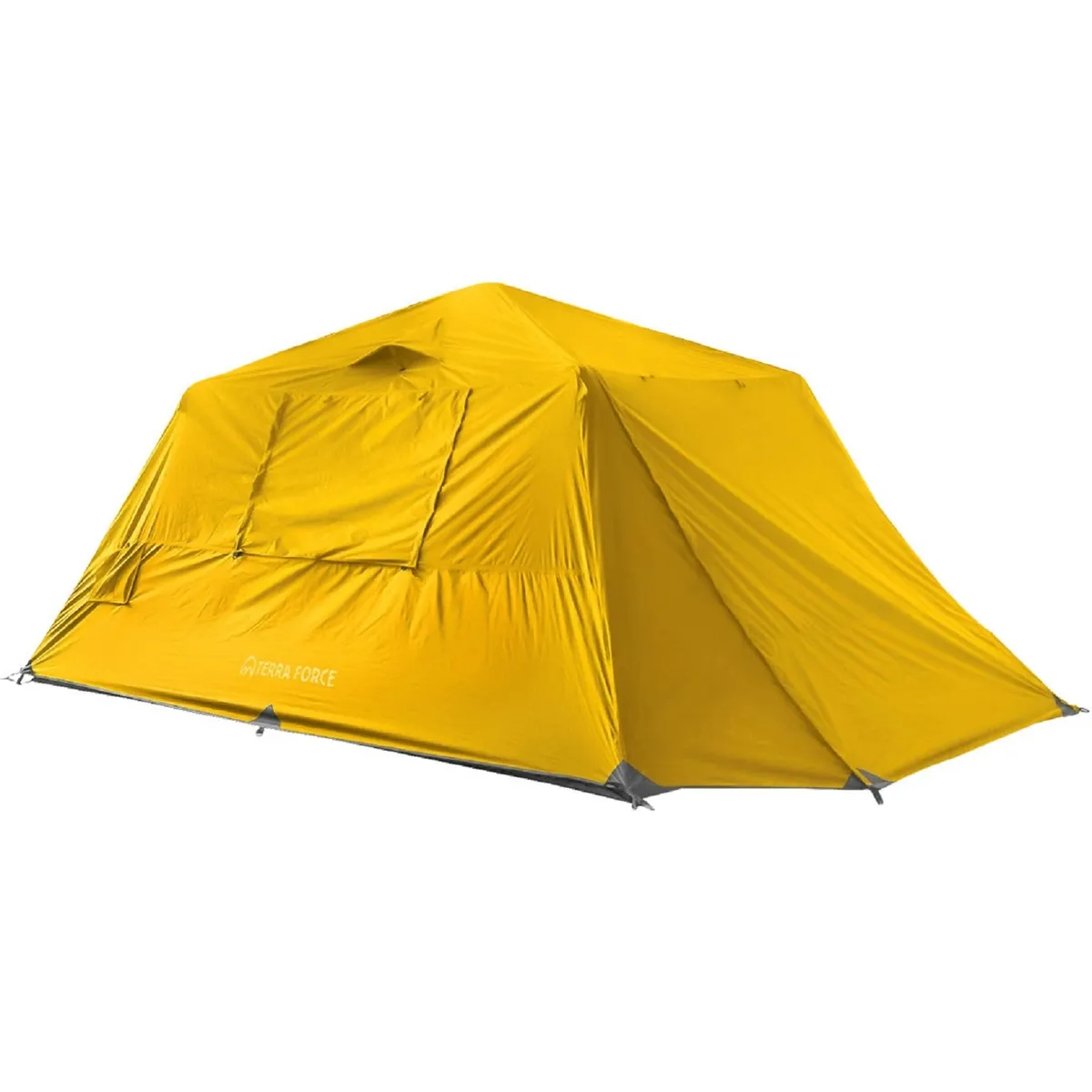 TERRA FORCE - CARPA 3 ESTACIONES 8-10 PERSONAS STORM GUARD AUTO-FRESH 3K AMARILLO