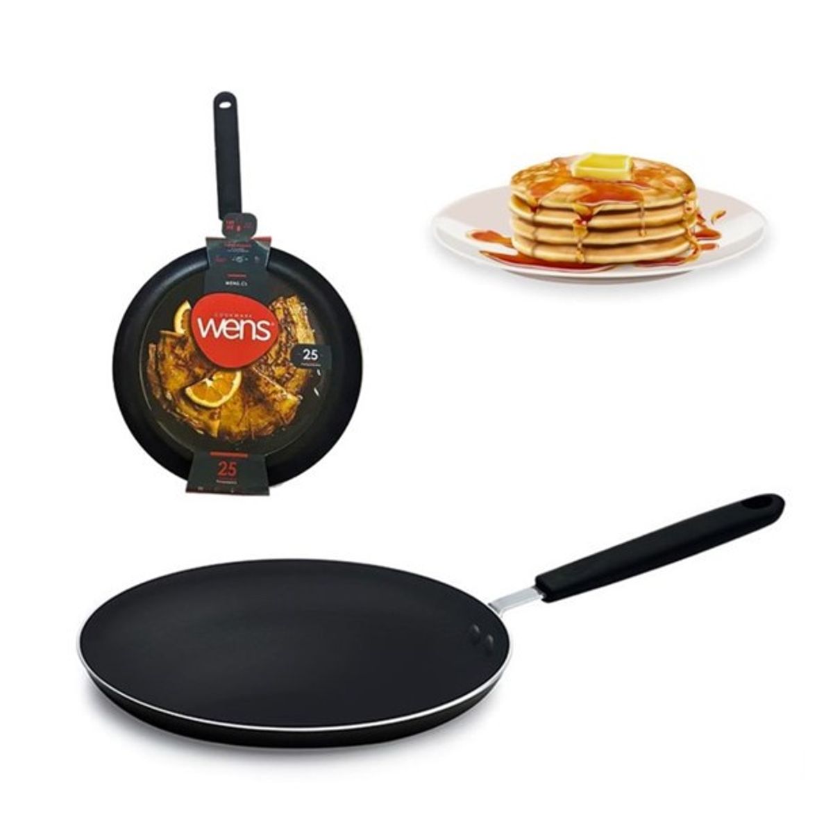 WENS - Sarten Panquequera 25cm Firenze