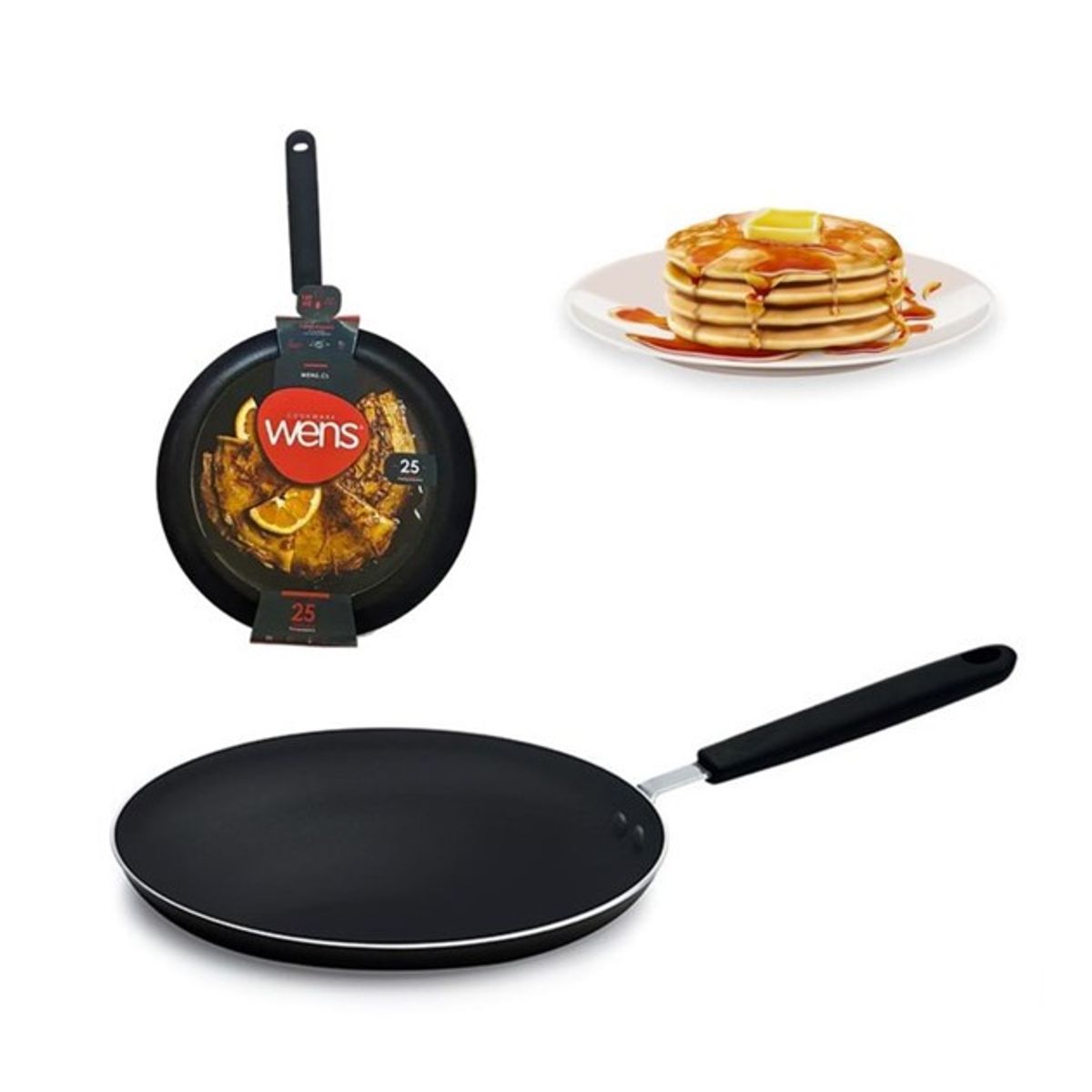 WENS - Sarten Panquequera 25cm Firenze