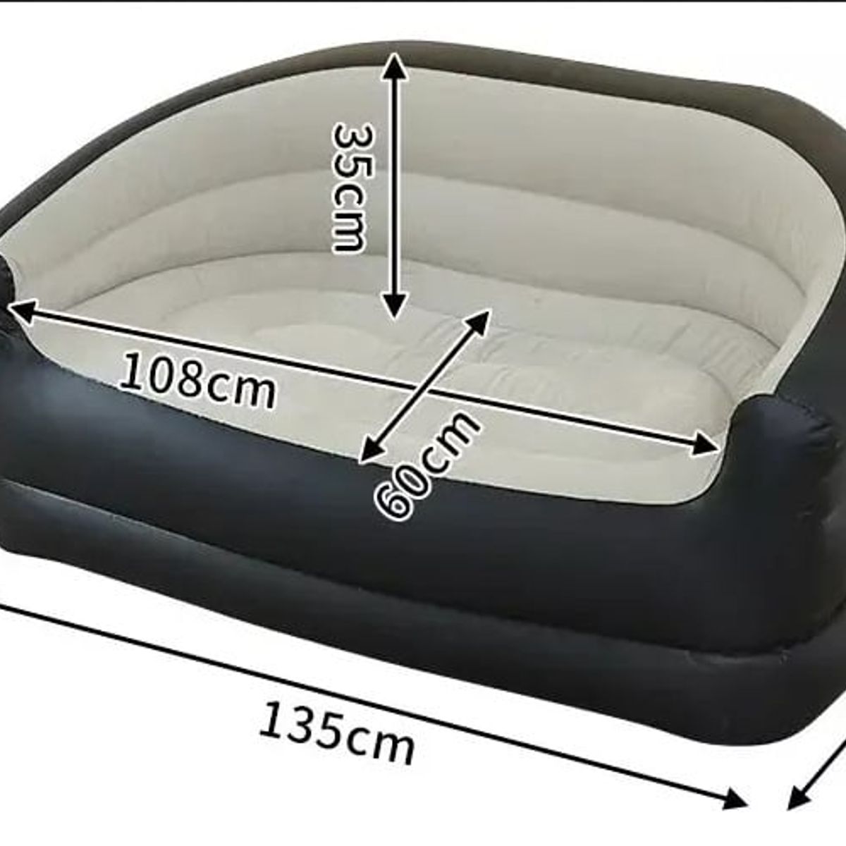 GENERICO - Sofa Tumbona Inflable Para La Sala