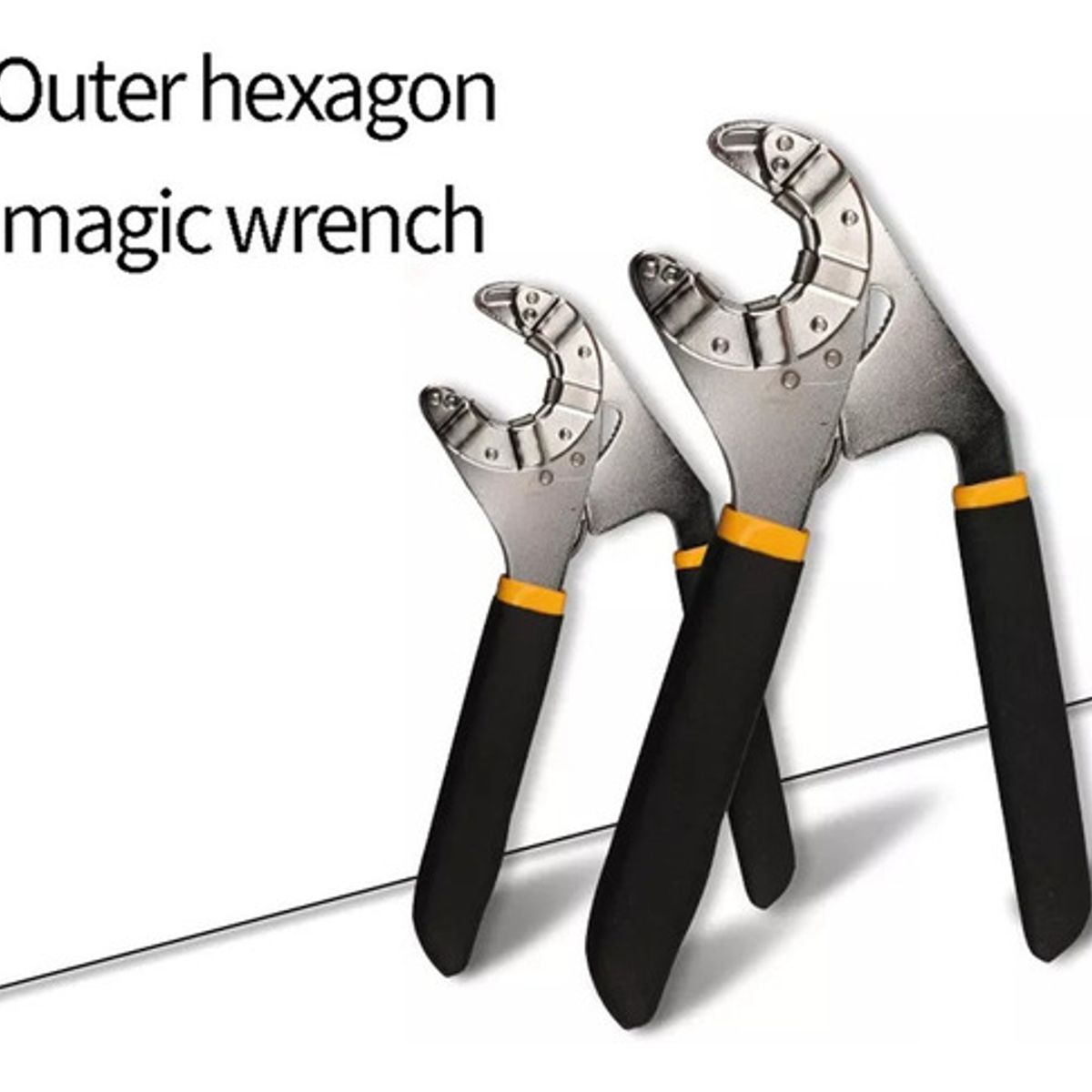 GENERICO - Llave Ajustable Universal Tuerca Tubo Multiuso 12-20mm