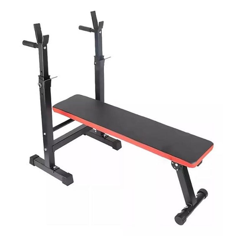 GENERICO - Banco Abdominal Multifuncional Mancuerna Reclinable Plegable