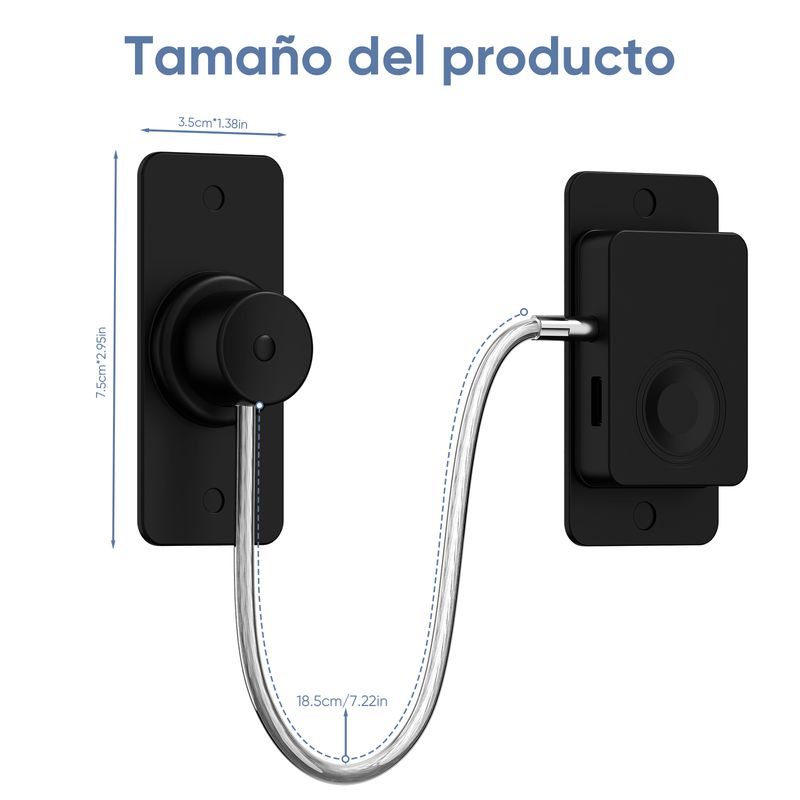 HALMAN - Cerradura inteligente para cajón con huella dactilar