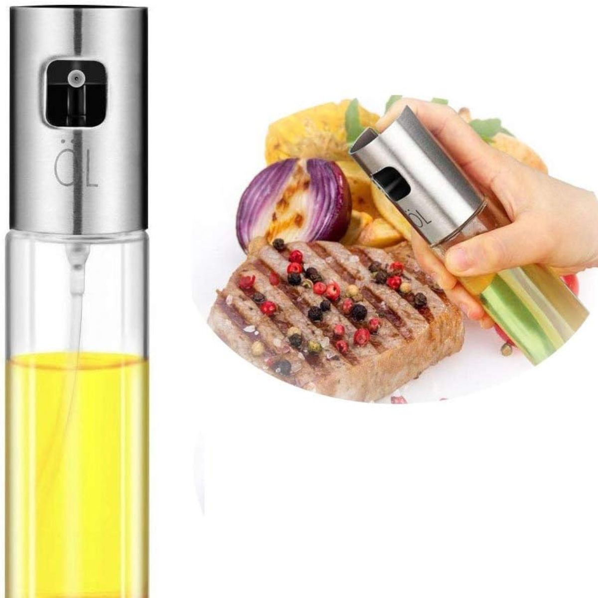 GENERICO - Dispensador de Aceite de Oliva y Vinagre