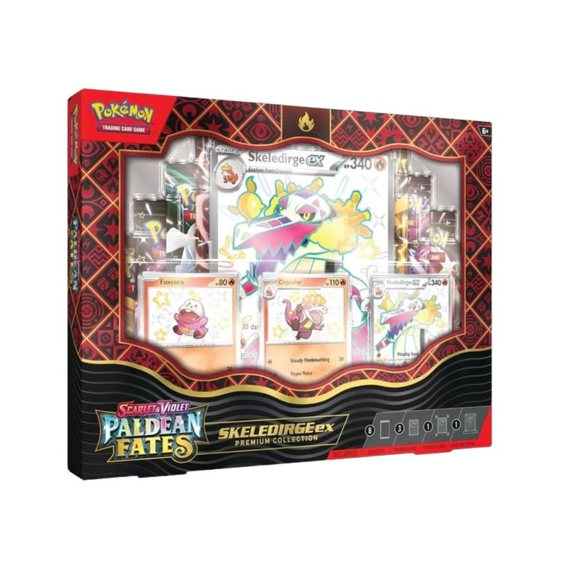 POKEMON - Pokémon TCG Paldean Fates Fuecoco Shiny Premium español
