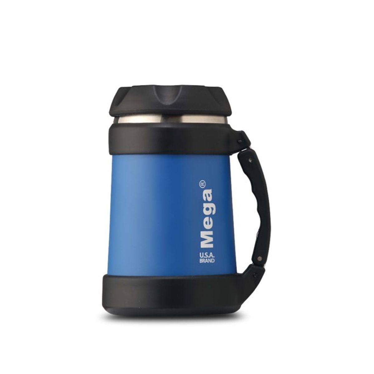 MEGA - Termo 05 litros azul Power Steel