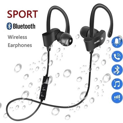 Imagen 2 del producto Audífonos Bluetooth Auriculares Inalambrico Gancho Recargable Gamer Manos Libres Y Cable Negros