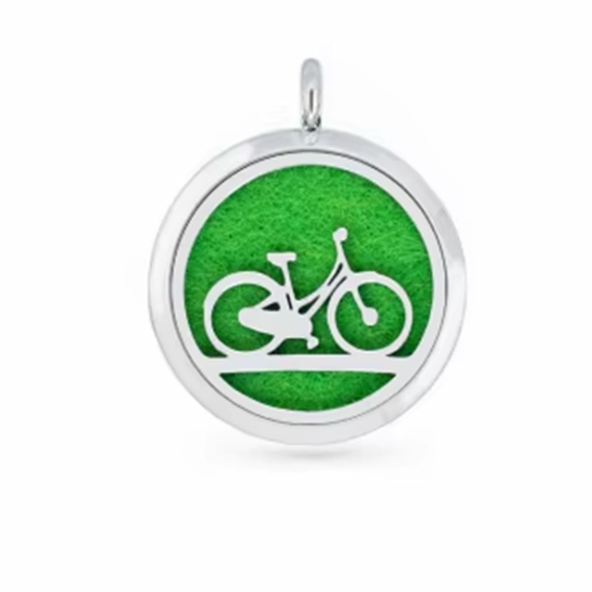 GENERICO - Medallón difusor de aromaterapia diseño bicicleta