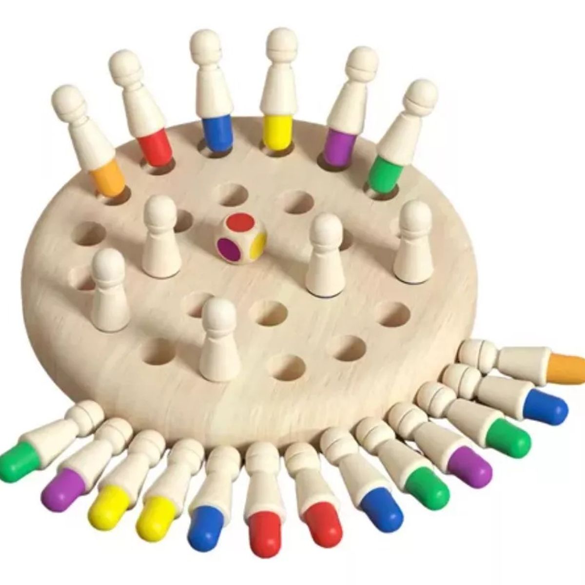 GENERICO - Juego Montessori De Memoria Para Adulto Niños Memorice