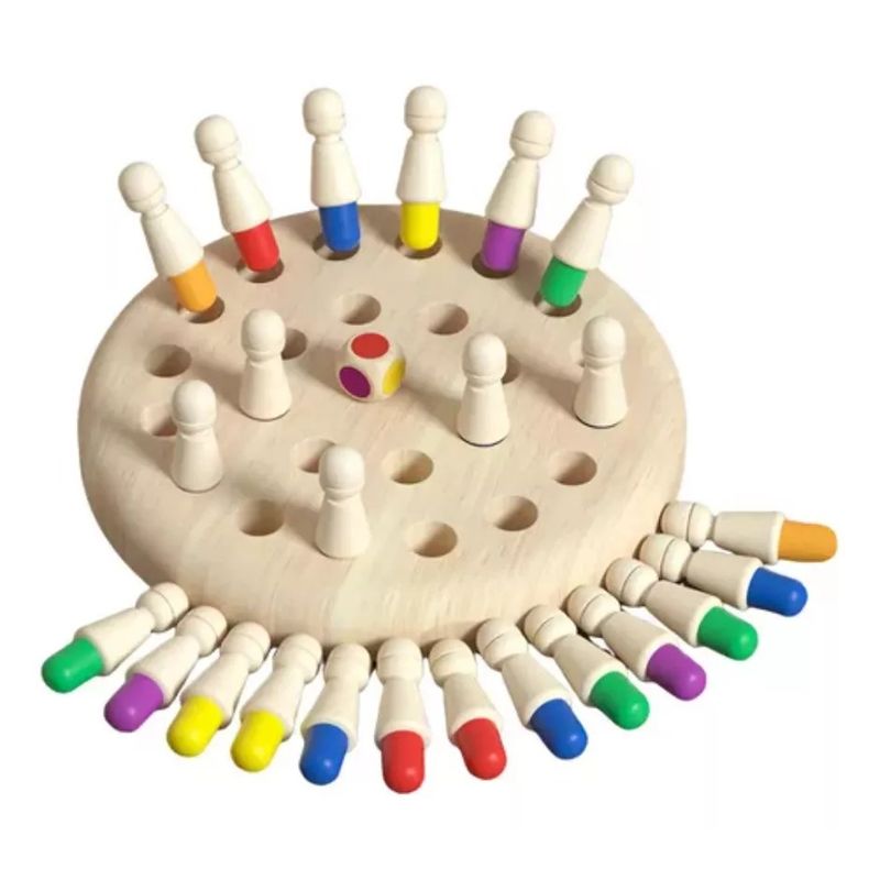 GENERICO - Juego Montessori De Memoria Para Adulto Niños Memorice