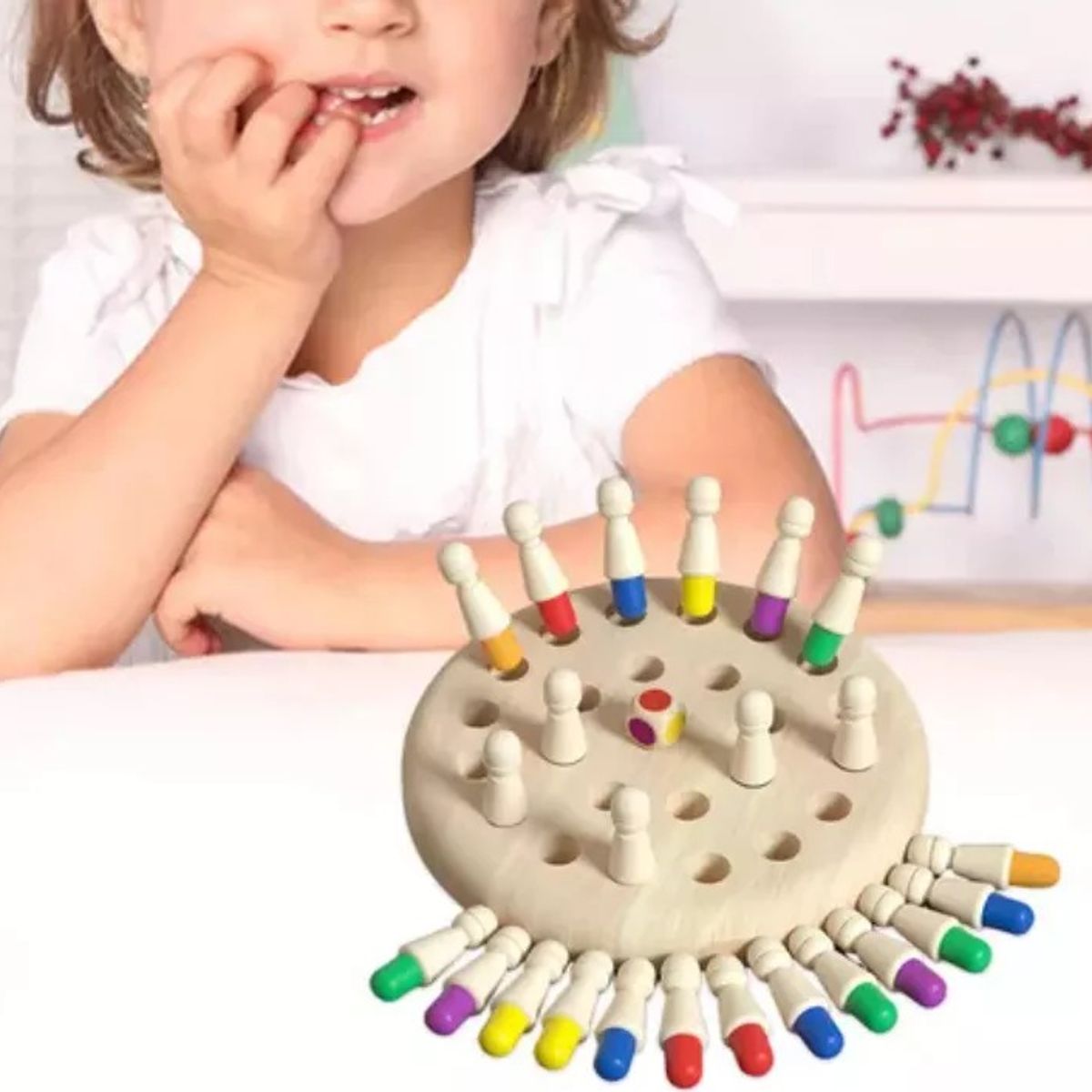 GENERICO - Juego Montessori De Memoria Para Adulto Niños Memorice