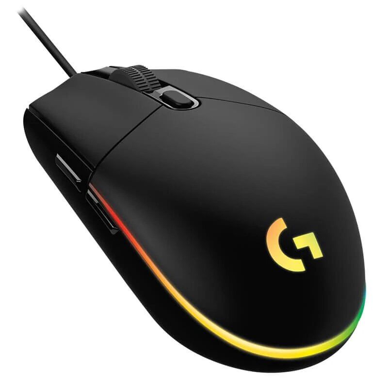 LOGITECH - Mouse Logitech G102 Light Sync Rgb Gamer 6 Botones Negro