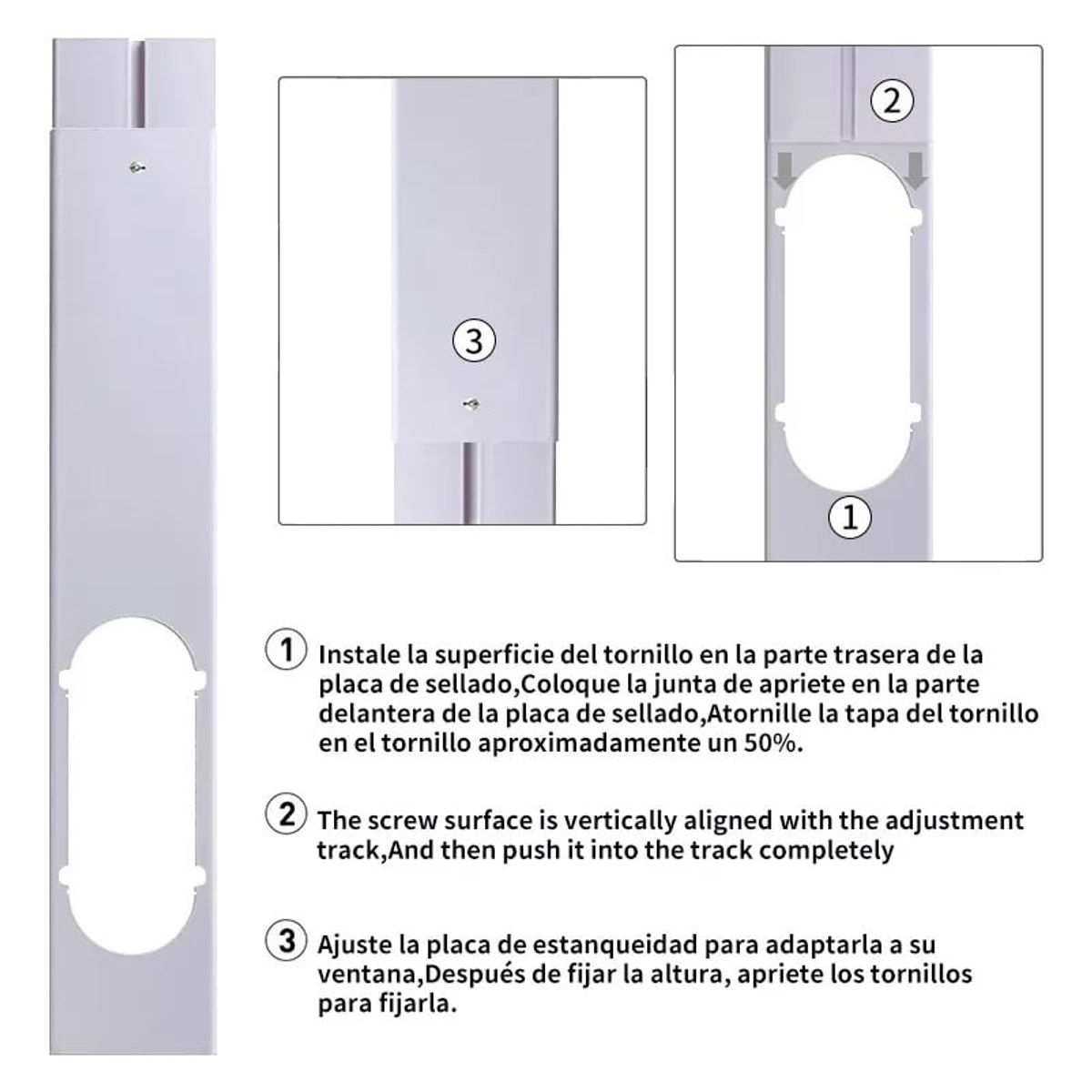 KUANGYE - Sello De Ventana De Aire Acondicionado Portátil