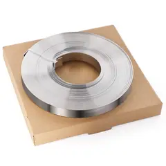 KUANGYE - Rollo De Flejado Cinta O Fleje Acero Inoxidable 1/2 X 30 Mts Flejado