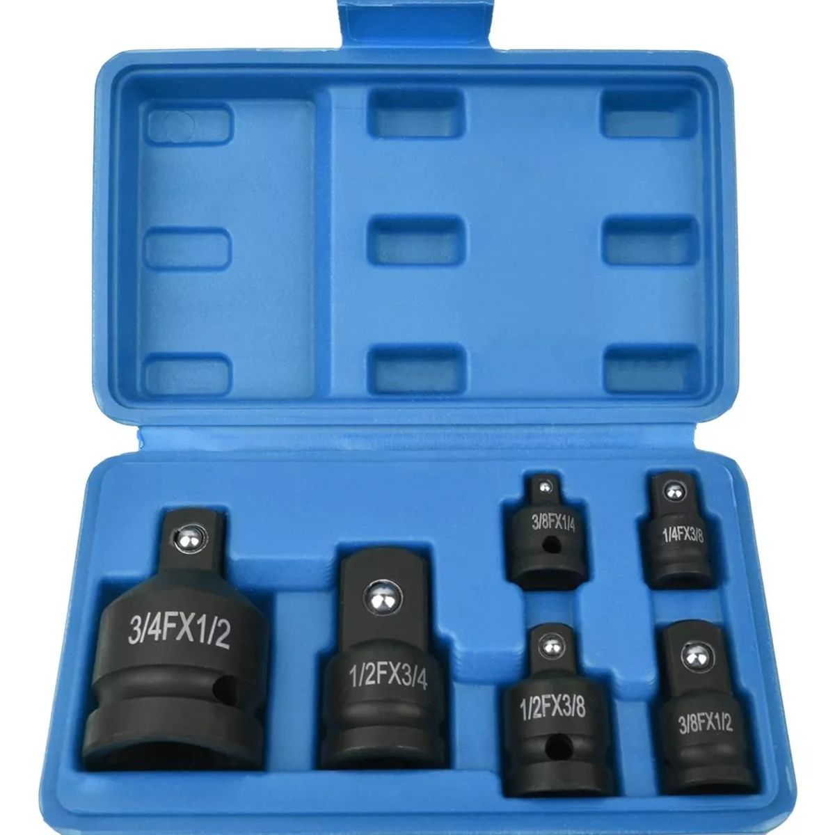 KUANGYE - 1/2, 1/4, 3/4,3/8 Pulgadas. Dados Impact Gun, Paquete De 6