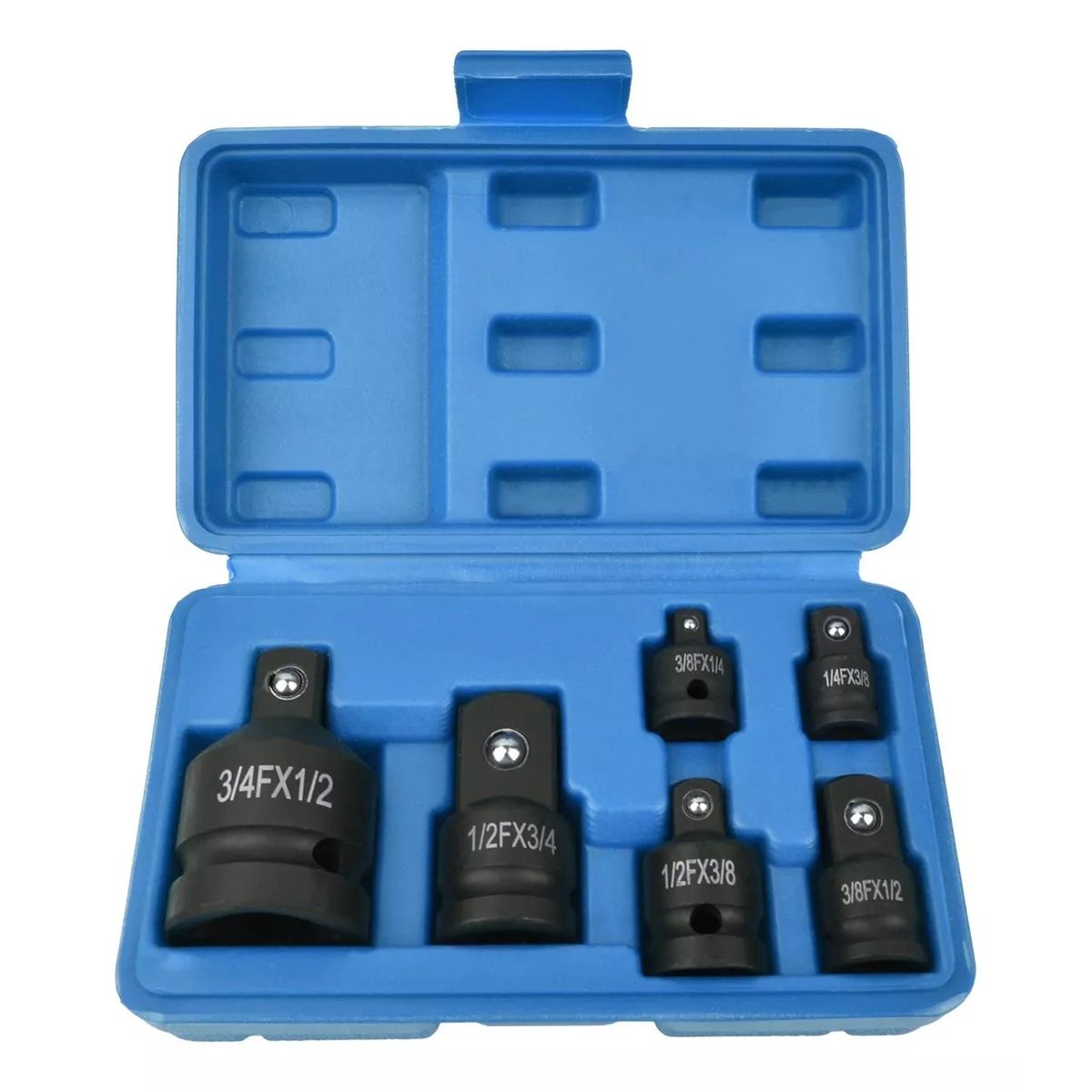 KUANGYE - 1/2, 1/4, 3/4,3/8 Pulgadas. Dados Impact Gun, Paquete De 6