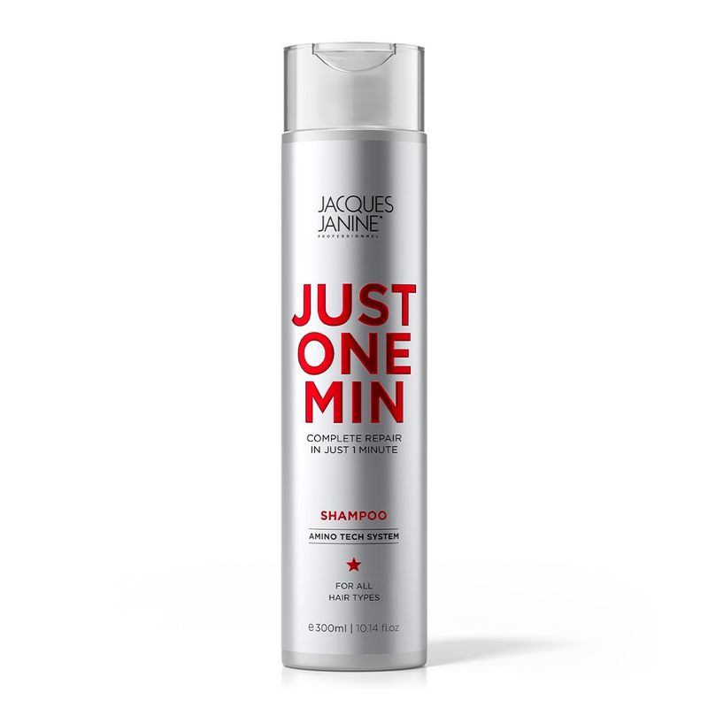 JACQUES JANINE - Shampoo Antifrizz y Brillo Just One Minute Jacques Janine 300ml