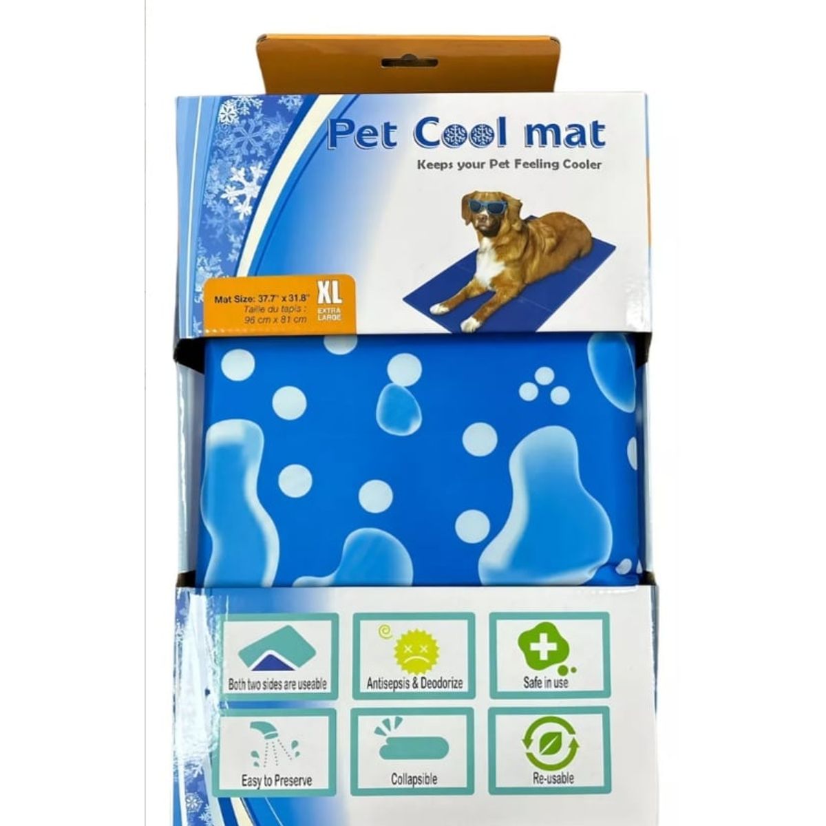 GENERICO - Manta Refrescante Refrigerante Mascota Talla L