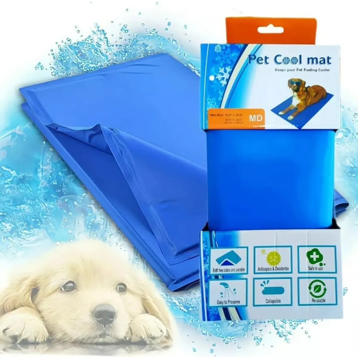 GENERICO - Manta Refrescante Refrigerante Mascota Talla L