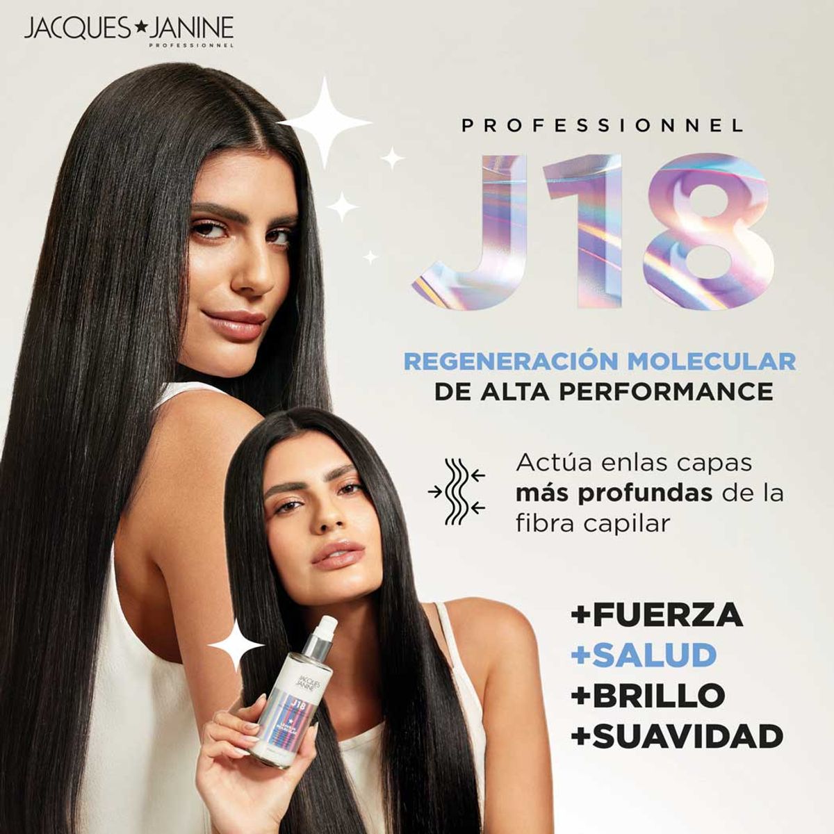 JACQUES JANINE - Acondicionador Reparador Intensivo J18 Jacques Janine 240ml