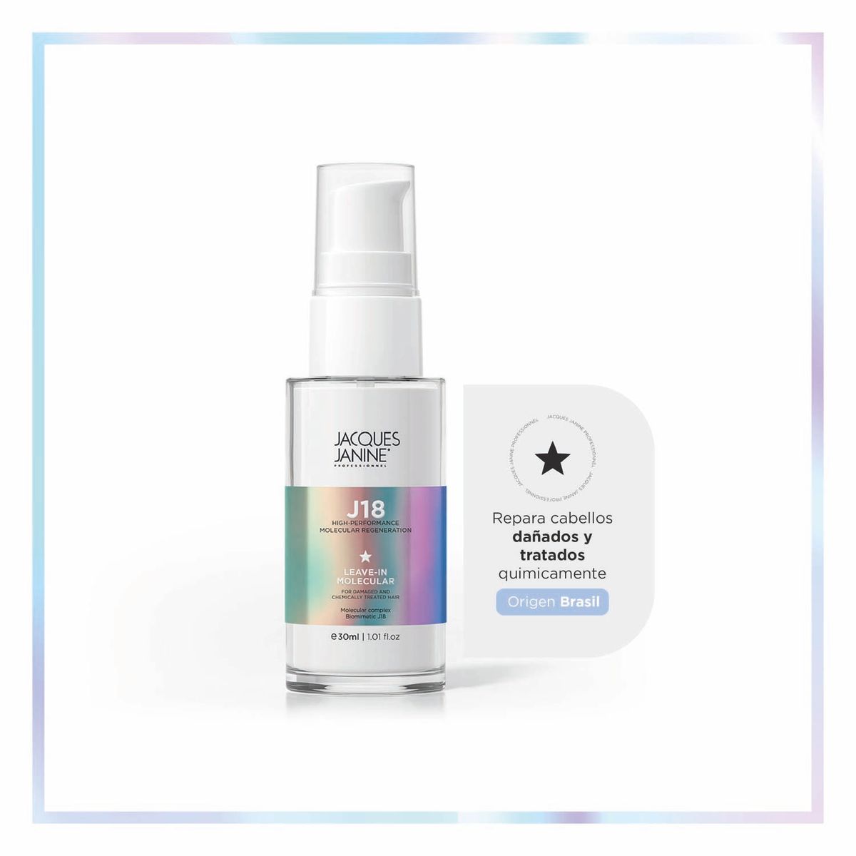 JACQUES JANINE - Tratamiento Sin Enjuague Reparador J18 Jacques Janine 30ml