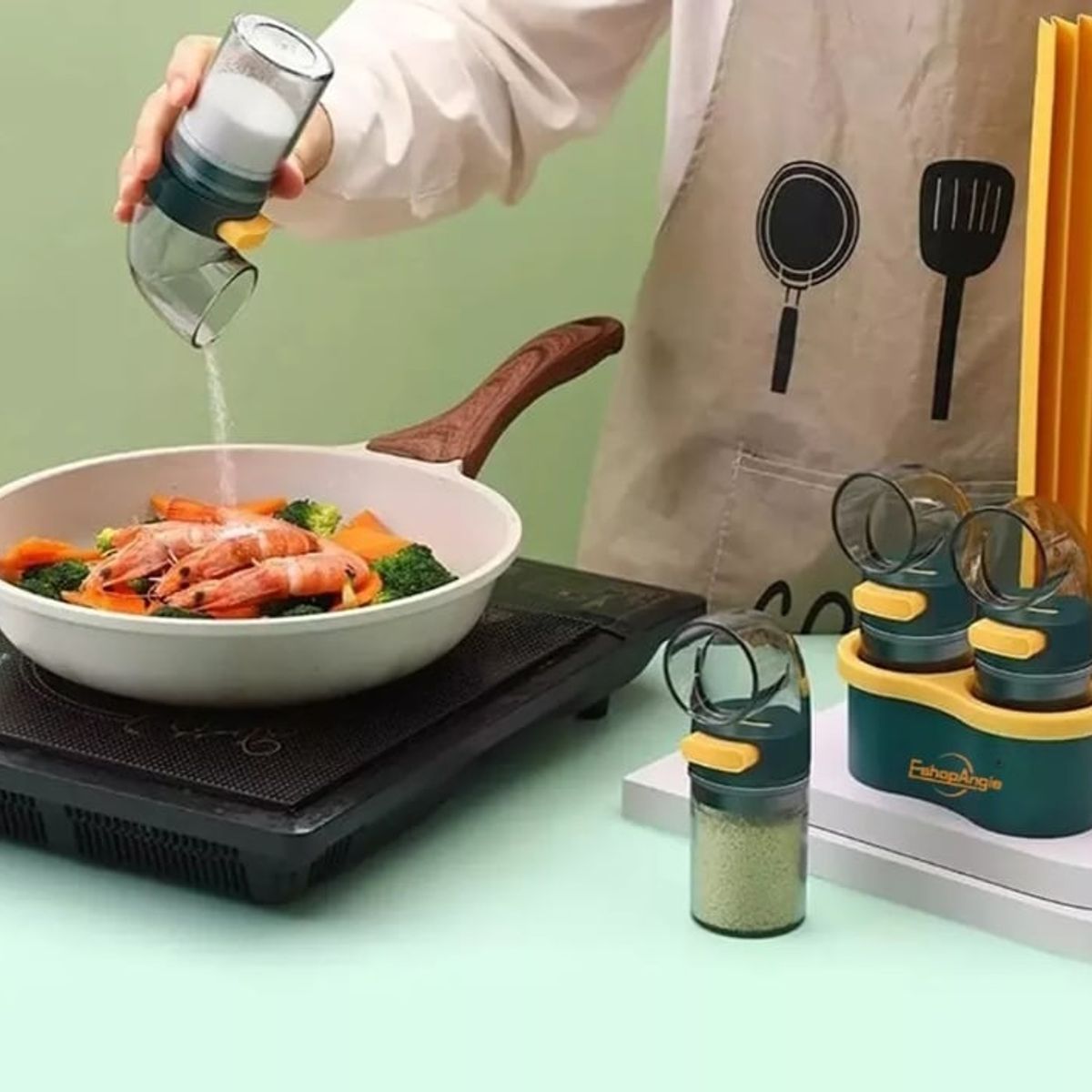 GENERICO - Botellas Dispensador De Especias De Cocina Sal Salsas