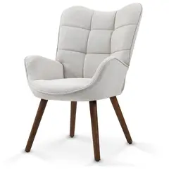 NOVAHUS - Sitial New Kas Acolchado Con Apoyabrazos Beige