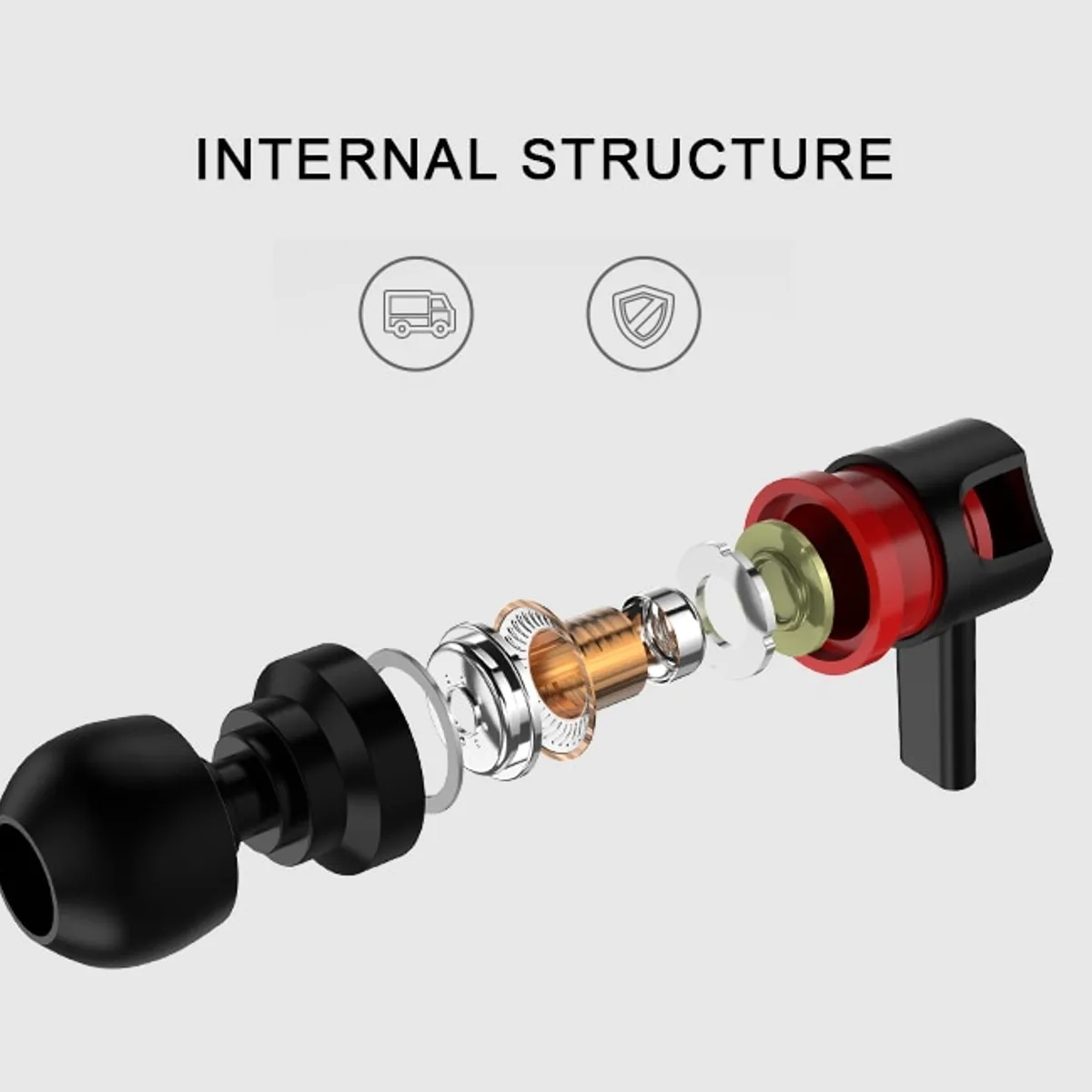 GENERICO - Audífonos Con Cable y Microfono para smartphone Auxiliar Jack 3.5