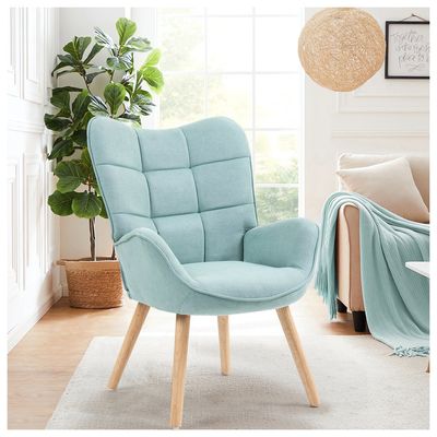 Imagen 2 del producto Sitial New Kas Acolchado Con Apoyabrazos Celeste