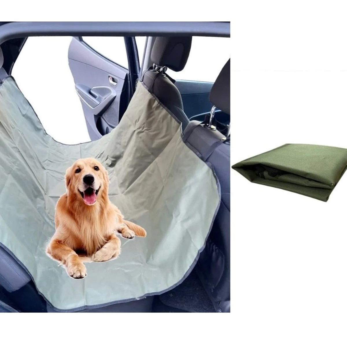 GENERICO - Lona Funda Manta Protectora Cubre Asiento Auto Para mascotas