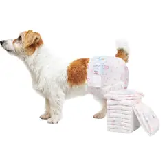 GENERICO - 20 Pañales Para Perros Pañal Mascotas Pañales Gato S
