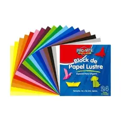 PROARTE - Block Papel Origami 16x16 Cms