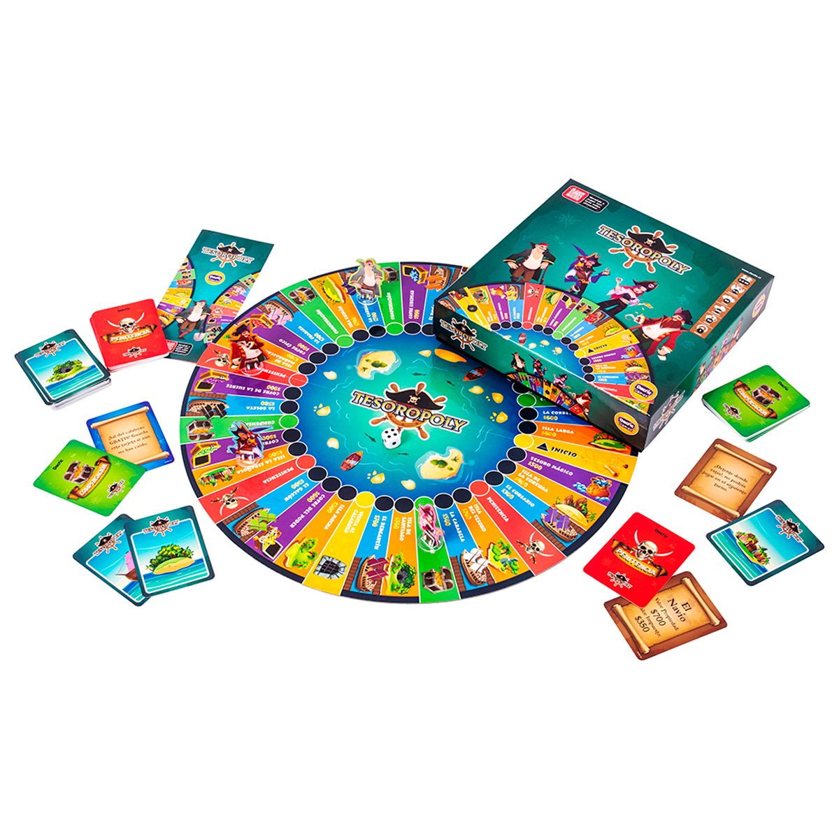 DACTIC - Juego Tesoropoly - Dactic