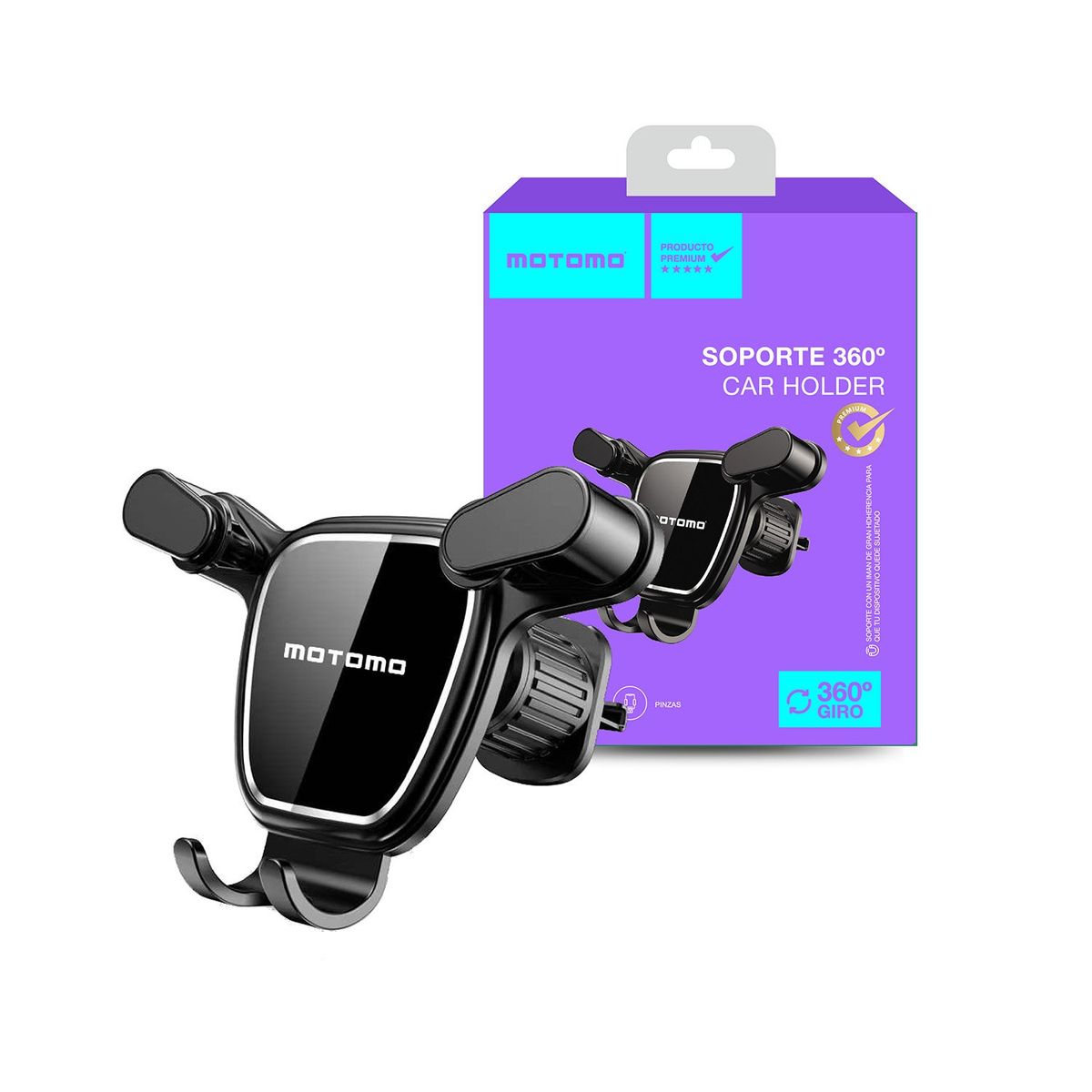 MOTOMO - Soporte para Auto Motomo SOPAUT02