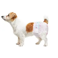 GENERICO - 20 Pañales Desechables Para Perros Pañal Gatos Mascotas L