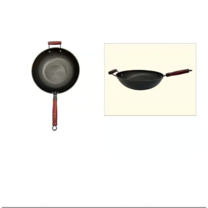 GENERICO - Sarten De Cocina 35Cm Mango De Madera