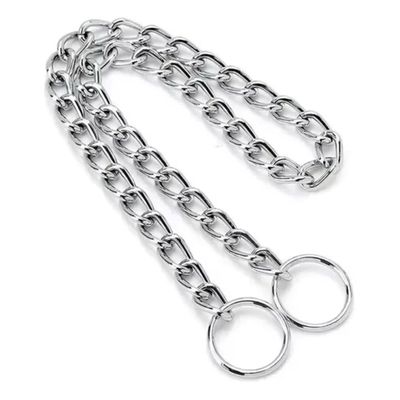 Imagen 2 del producto Collar De Adiestramiento Canino Color Cromo Tamaño 50cm