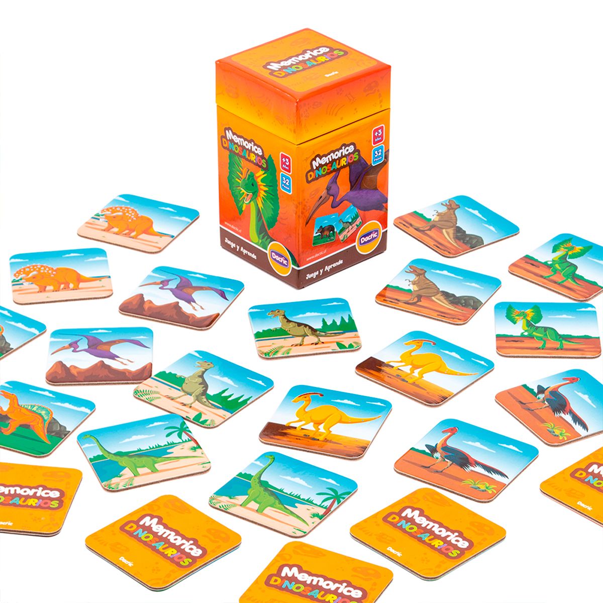 DACTIC - Memorice Dinosaurios - Dactic
