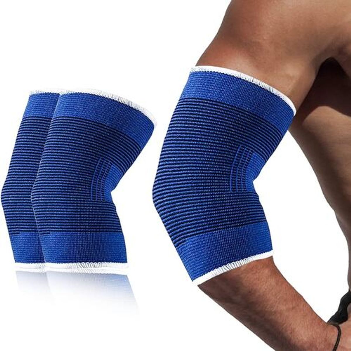 GENERICO - Par Codera Elástica Lesiones Artritis Tendinitis Unisex