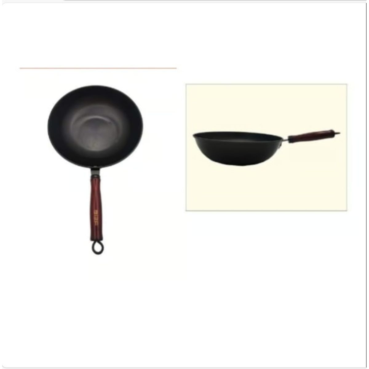 GENERICO - Sarten De Cocina De Hierro 32Cm Mango De Madera