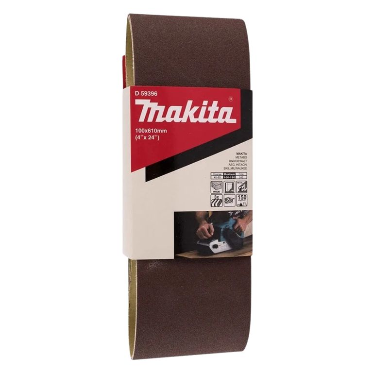 Lijas Banda (3un) 4x24'' 610x100mm Grano 150 D-59396