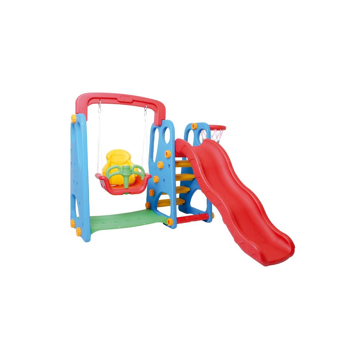 DACTIC - Resbalín y Columpio con Aro de Plástico