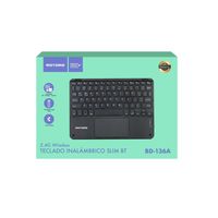 Teclado Inalambrico BD-136A BT Negro COTECL03