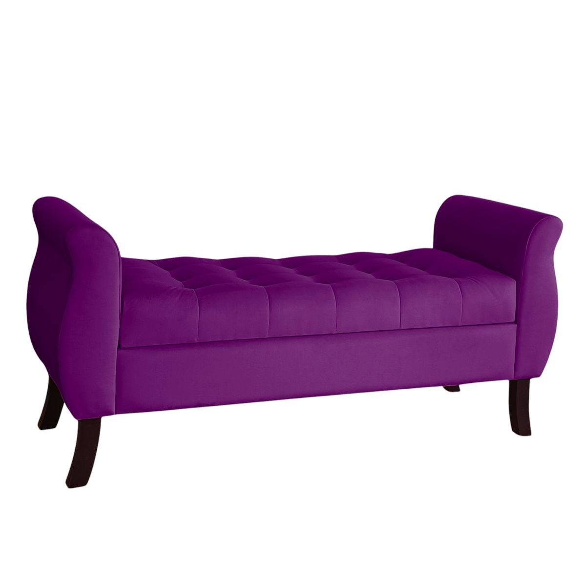 GENERICO - Banqueta Baúl Atenas Color Morado