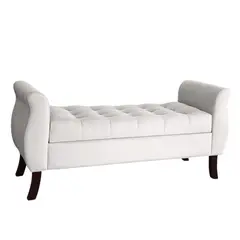 GENERICO - Banqueta Baúl Atenas Color Crudo