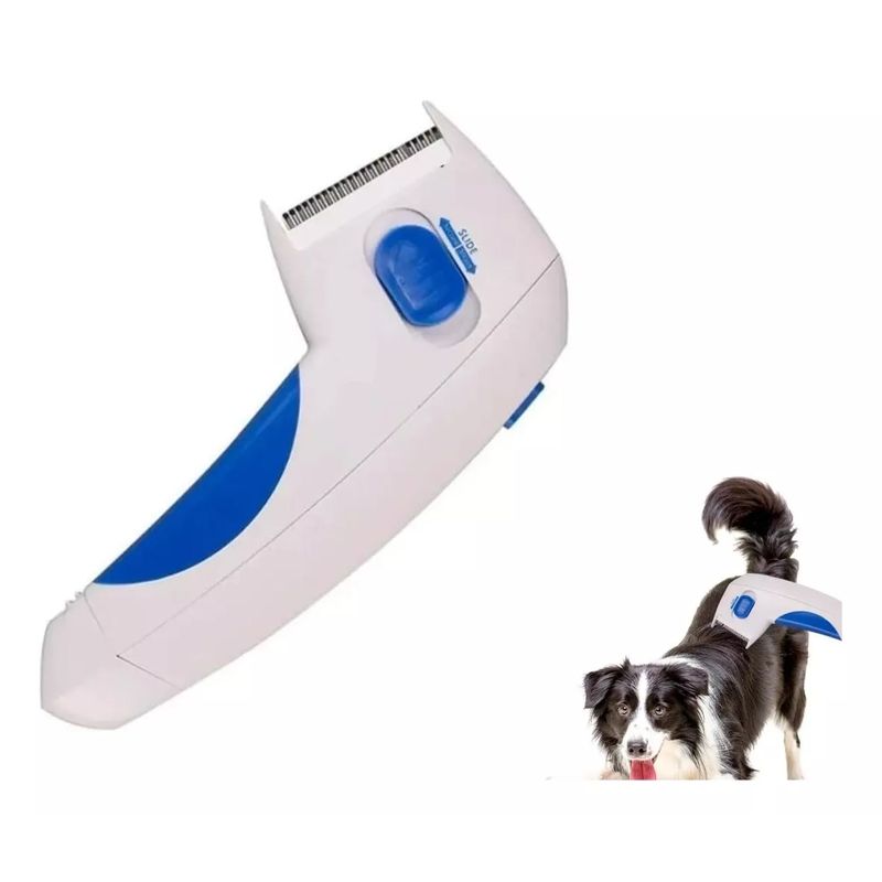 GENERICO - Peine Mata Pulgas Cepillo Antipulgas Mascotas Perros Gatos